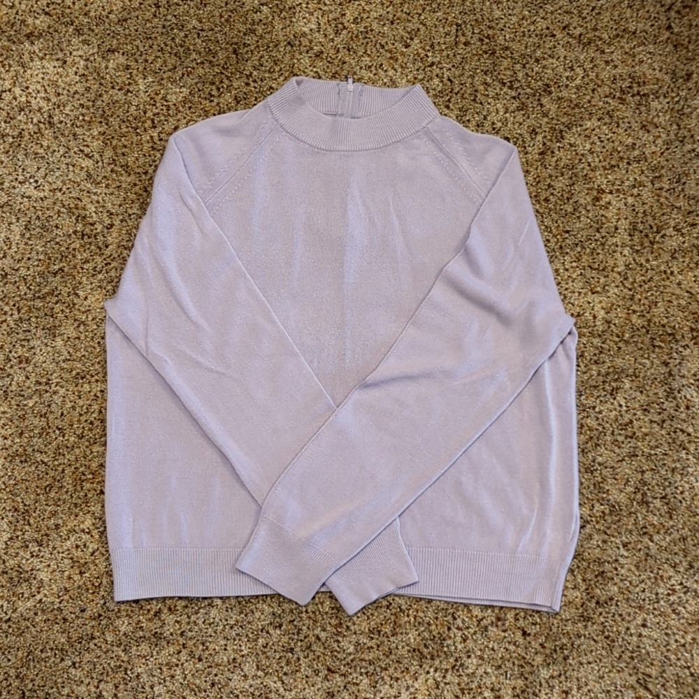 Purple vintage turtle neck